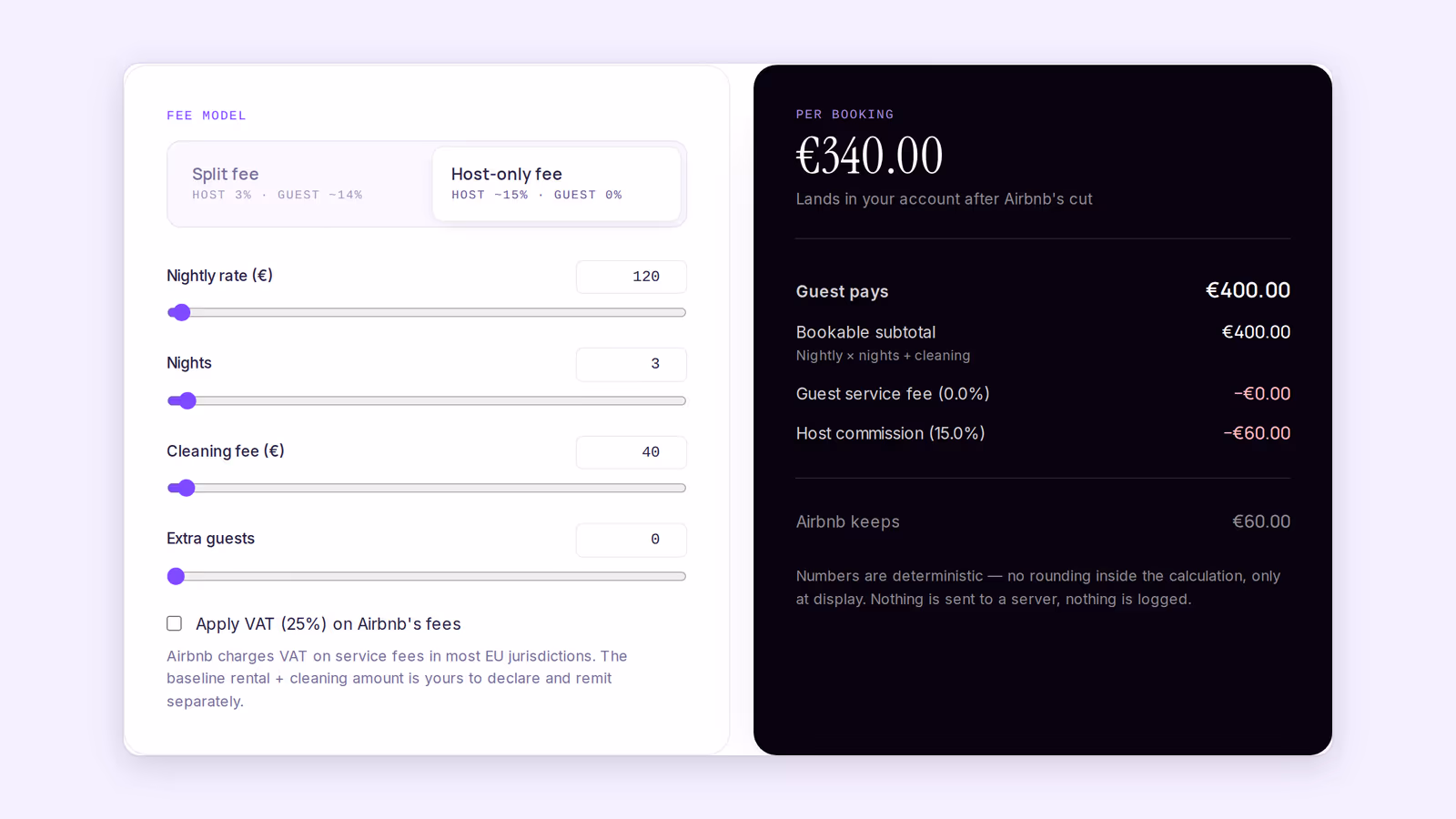 Airbnb host fees explained: complete 2026 breakdown